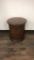 ANTIQUE ROUND STYLIZED CABINET