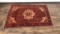 ORNATE DESIGN IRANIAN BOKHARA RED FLOOR RUG