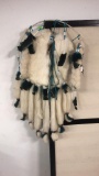 WHITE VINTAGE NATIVE AMERICAN DREAMCATCHER