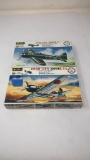 TWO FUJIMI 1/72ND SCALE MODEL AIRPLANE KITS