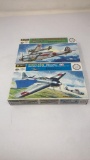 TWO FUJIMI 1/72ND SCALE MODEL AIRPLANE KITS