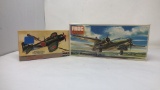 TWO 1/72ND SCALE MODEL AIRPLANE KITS