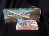 TWO MODEL AIRPLANE KITS IN ORIGINAL BOXES