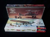 TWO MODEL AIRPLANE KITS IN ORIGINAL BOXES