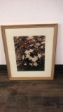 FRAMED PHOTO OF FLOWERS