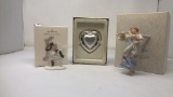 3 PIECES OF HALLMARK KEEPSAKE ORNAMENT COLLECTION