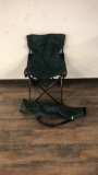 LIGHT GREEN STADIUM CHAIRS AND CAMPING CHAIR