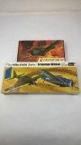 PAIR OF 1/72ND SCALE MODEL AIRPLANE KIT