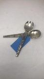 DAVID ANDERSEN NORWAY PEWTER FORK & SPOON