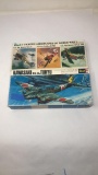 2 REVELL 1/72ND SCALE MODEL AIRPLANE KITS