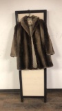 VINTAGE LLOYD'S BEAVER FUR COAT