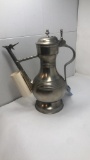 ORNATE PEWTER PITCHER #1/286