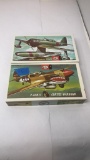 TWO UPC 1/72ND SCALE MODEL AIRPLANE KITS