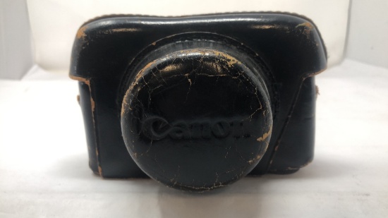 VINTAGE CANON CANONET CAMERA WITH CASE