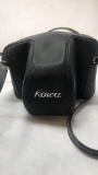 KOWA SET CAMERA WITH SHAPLED BLACK LEATHER CASE