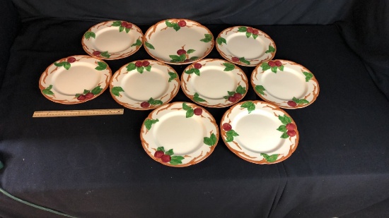 FRANCISCAN WARE APPLE PLATES & PLATTER