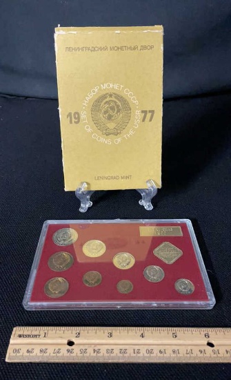 1977 SET OF COINS OF THE USSR.