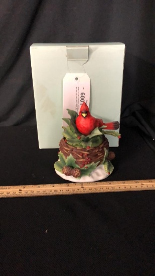 PARTYLITE CARDINAL CANDLE HOLDER