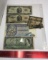 COLLECTION OF US $2 BILLS & FOREIGN CURRENCY.
