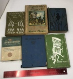 6) ANTIQUE BOOKS