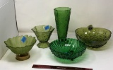 CRYSTAL BOWLS, CANDY DISHES, & VASE