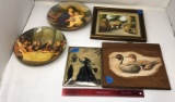 WALL HANGINGS, COLLECTORS PLATES, PAINTING