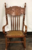 ANTIQUE CHILD ROCKING CHAIR