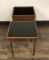 MIDCENTURY MODERN CUBED END TABLE