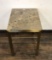 MARBLE TOP SIDE TABLE