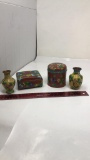 4) CLOISONNE MINI ITEMS