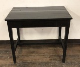 BLACK WRITING DESK