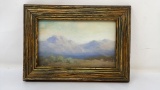 SCENIC DESERT LANDSCAPE PAINTING BY E.H POHL