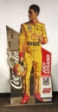 JOEY LOGANO SIGNED CARDBOARD CUT OUT