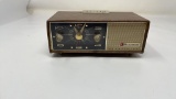 VINTAGE BULOVA TRANSISTOR CLOCK RADIO