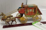 NORTHWESTERN STAGE LINES TIN STAGECOACH