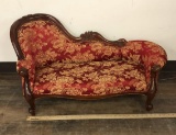 SMALL RED SOFA