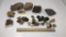 COLLECTION OF FOSSILS, ROCKS, MINERALS, & GEODES