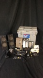 COLLECTION OF CASSETTE RECORDERS & ACCESSORIES