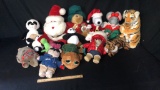 16) COLLECTION OF PLUSH TOYS