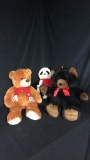 3) COLLECTION OF PLUSH BEARS