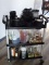 BLACK & SILVER UTILITY CART