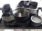 COLLECTION OF PLASTIC DISHES.