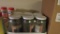 6 JARS OF NONPARELI CAPERS.