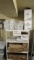 WHITE PLASTIC RACK WITH TO GO ITEMS