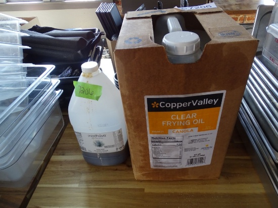 CANOLA FRYING OIL & AMBER AGAVE