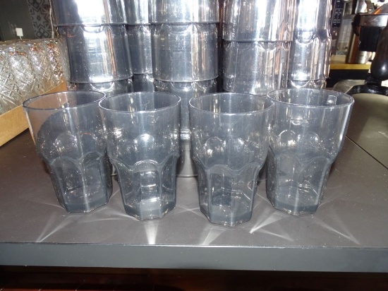 90+) SMOKY GLASS WATER CUPS