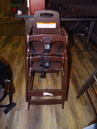 2) KOALA-KARE COMPOSITE HIGH CHAIRS.