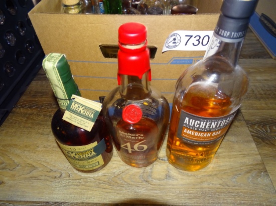 MISC. COLLECTOR BOTTLES OF LIQUOR.