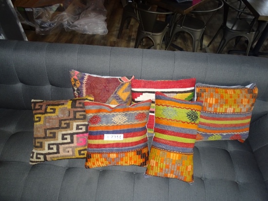 5) WOVEN PILLOWS.