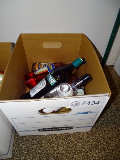 6) BOTTLES OF MISC UNOPENED LIQUOR